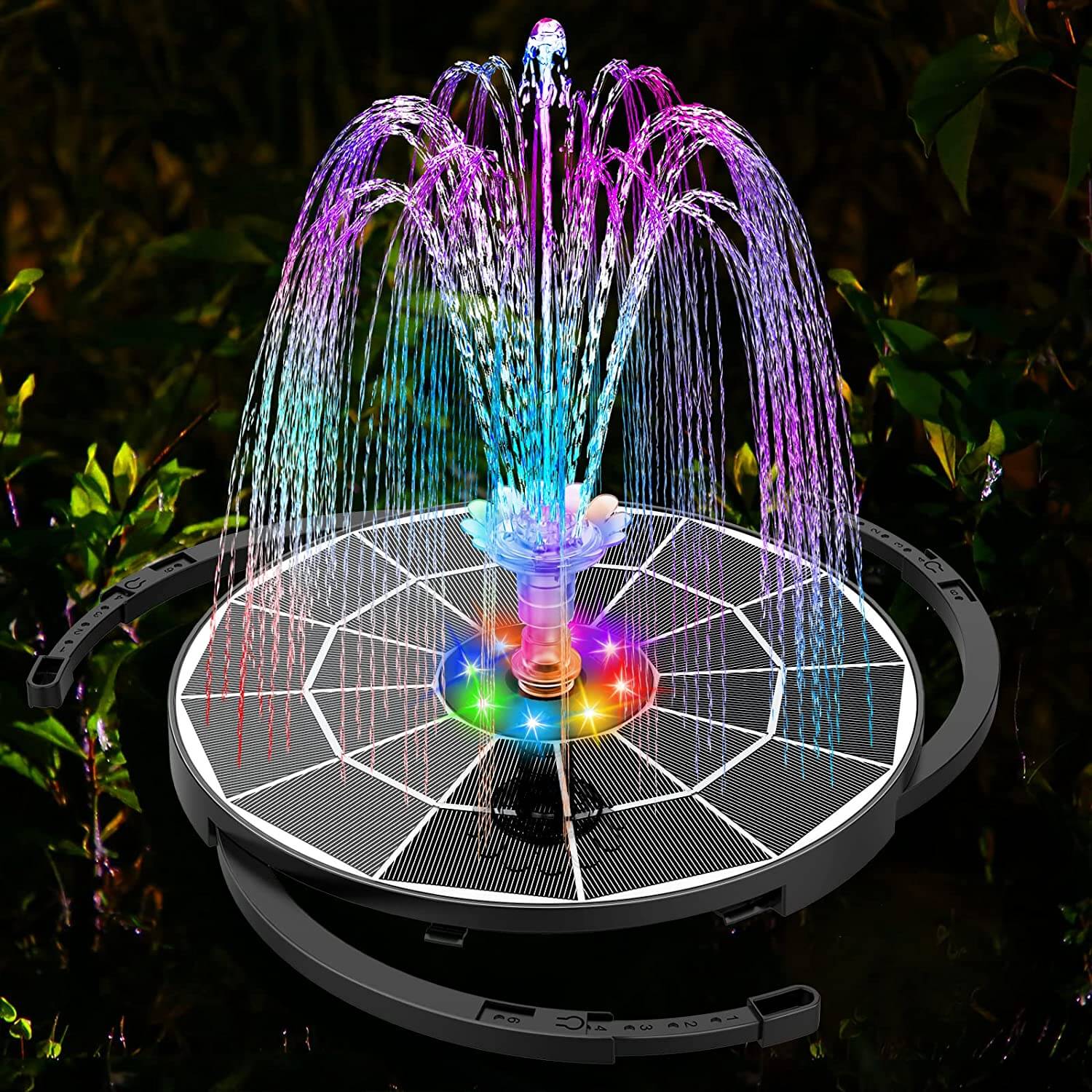 LED Solar Water Fountain