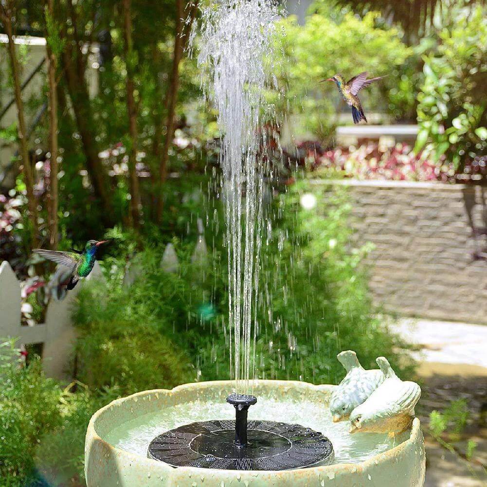 LED Solar Water Fountain