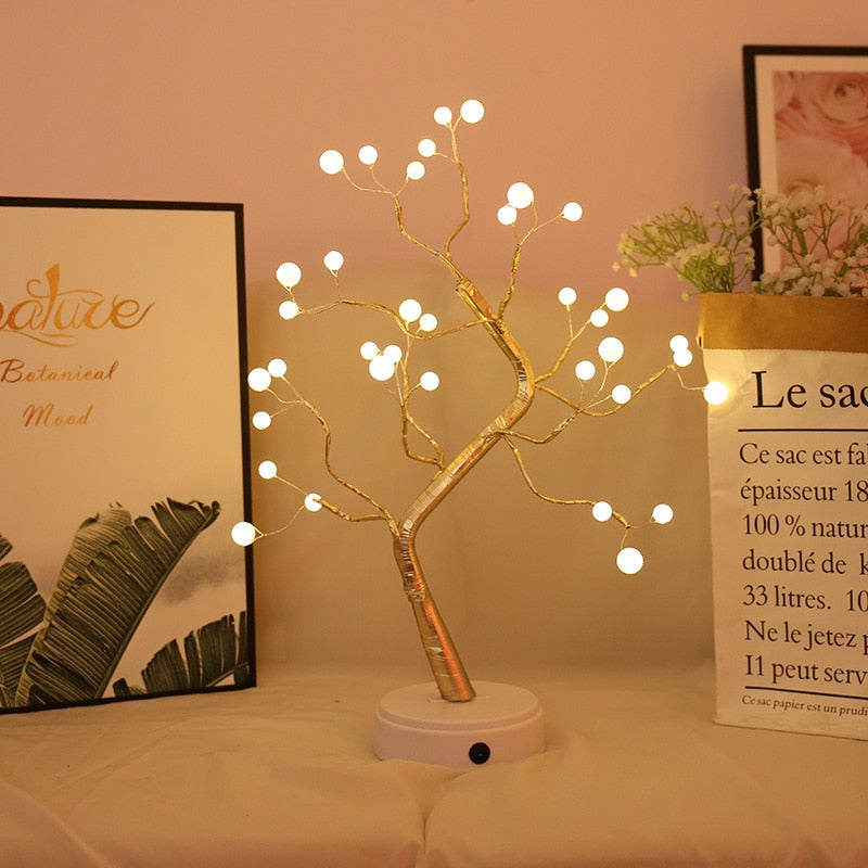 LED Tree Table Lamp - Mood lighting