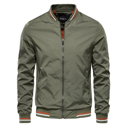 Men's Bomber Jacket Stylish Polyester