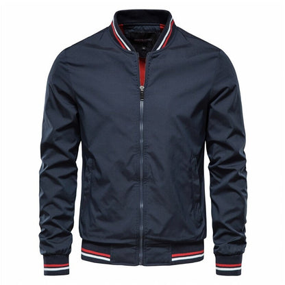 Men's Bomber Jacket Stylish Polyester