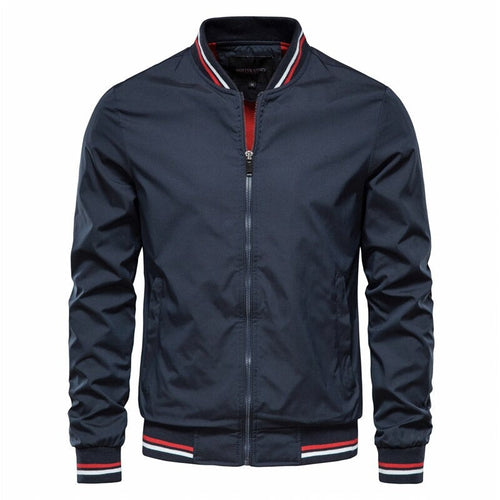 Men's Bomber Jacket Stylish Polyester