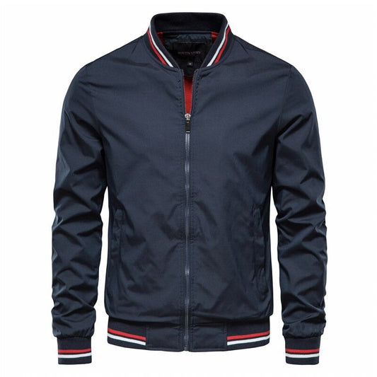 Men's Bomber Jacket Stylish Polyester
