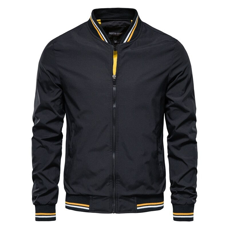 Men's Bomber Jacket Stylish Polyester