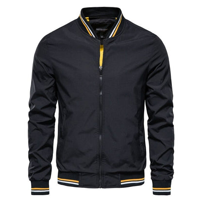 Men's Bomber Jacket Stylish Polyester