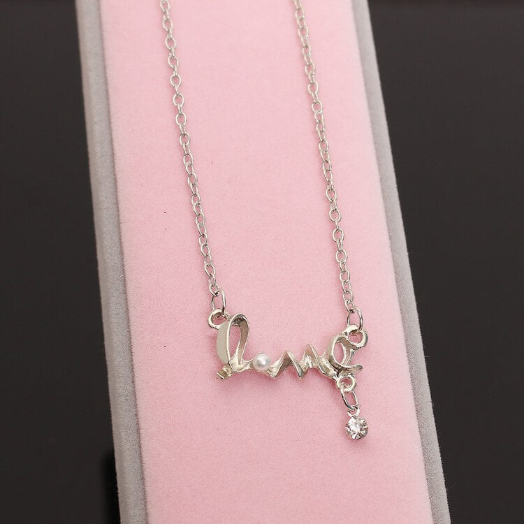 L.O.V.E. Pearl Necklace