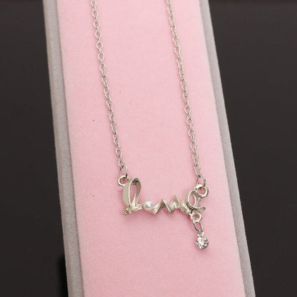 L.O.V.E. Pearl Necklace