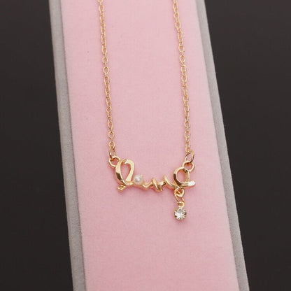L.O.V.E. Pearl Necklace