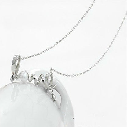 L.O.V.E. Pearl Necklace