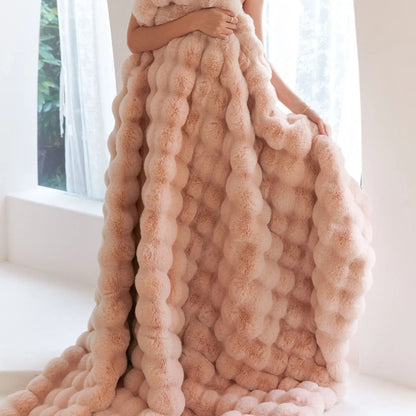 Ladies' Blanket Plysj Warm and Comfortable