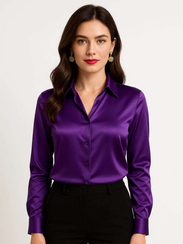 Ladies Blouse With Buttons