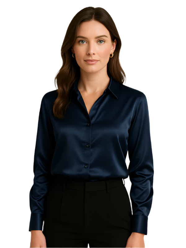 Ladies Blouse With Buttons