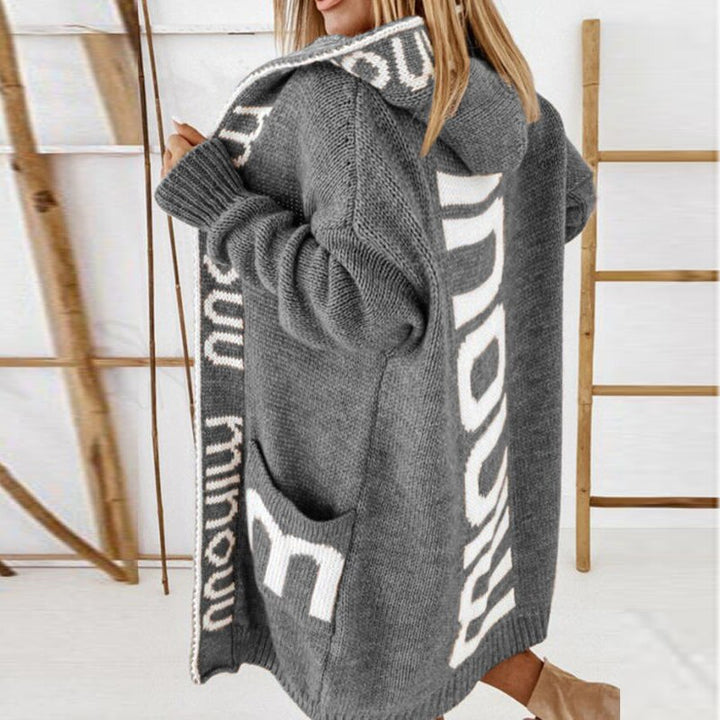 Ladies Cardigan Knitted Stylish