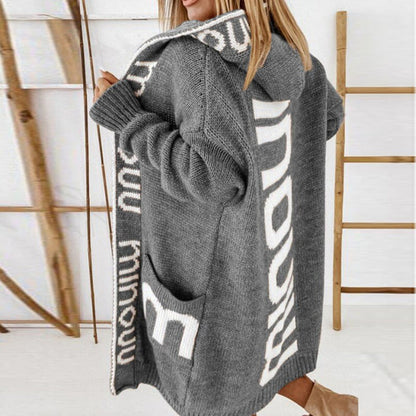 Ladies Cardigan Knitted Stylish