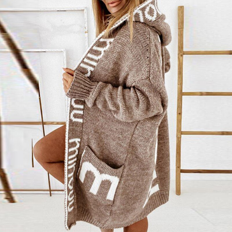 Ladies Cardigan Knitted Stylish