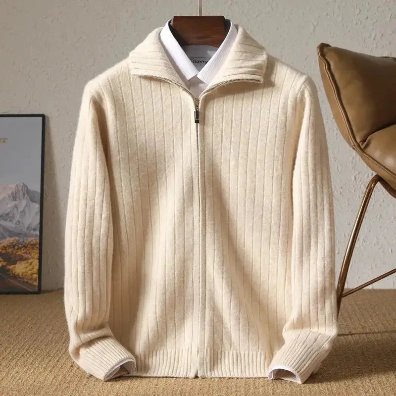 Ladies Cardigan With Stylish Stripes