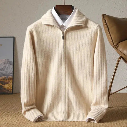 Ladies Cardigan With Stylish Stripes