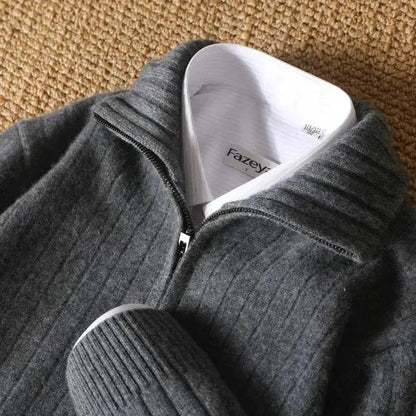 Ladies Cardigan With Stylish Stripes