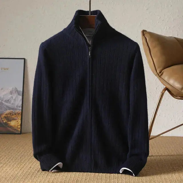 Ladies Cardigan With Stylish Stripes