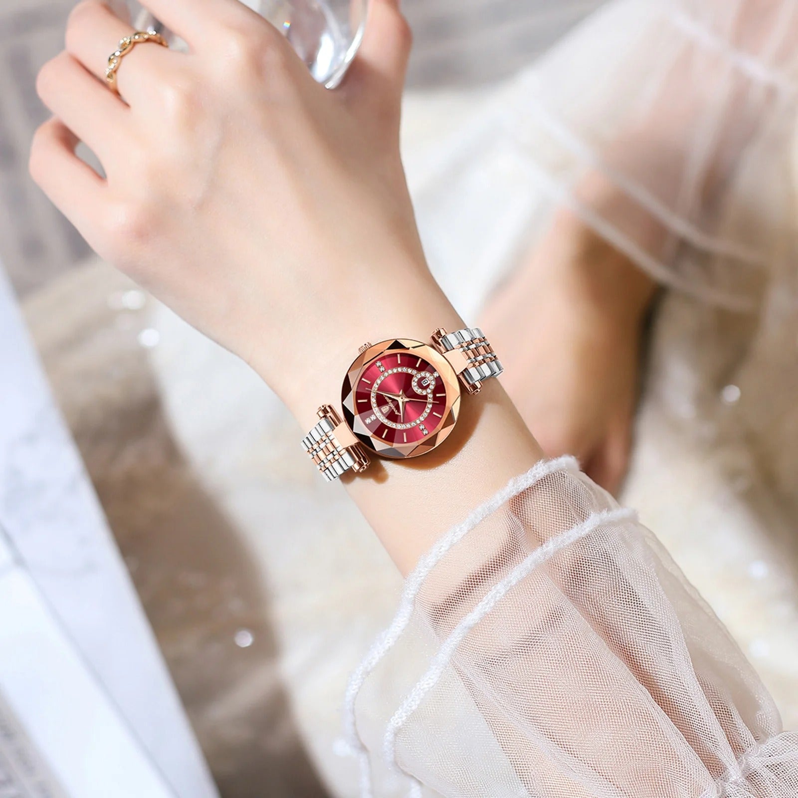 Ladies Diamond Quartz Watch