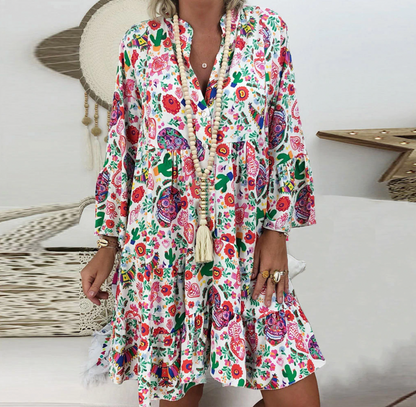 Ladies Dress Stylish Elegant High Quality Fabric for Party Dress and Summer Dress