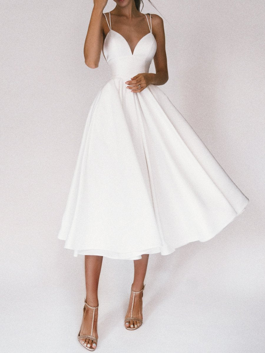 Ladies Dress V-Cut BohoChic Sleeveless Organic Cotton