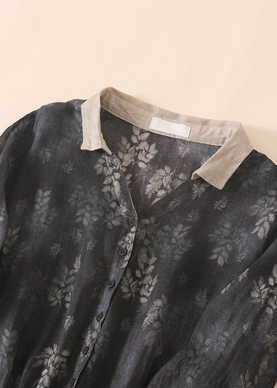 Ladies Dress with Peter Pan Collar and Drawstring for Summer Activities
