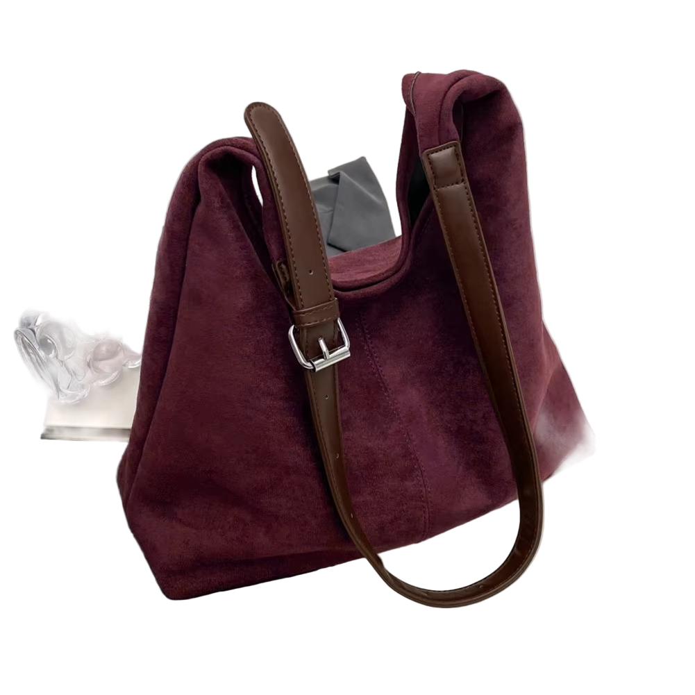 Ladies Handbag Trunk Style with Adjustable Strap