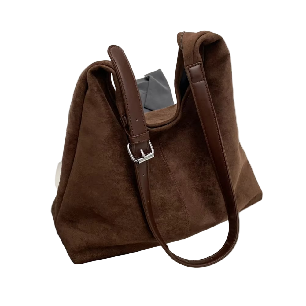 Ladies Handbag Trunk Style with Adjustable Strap