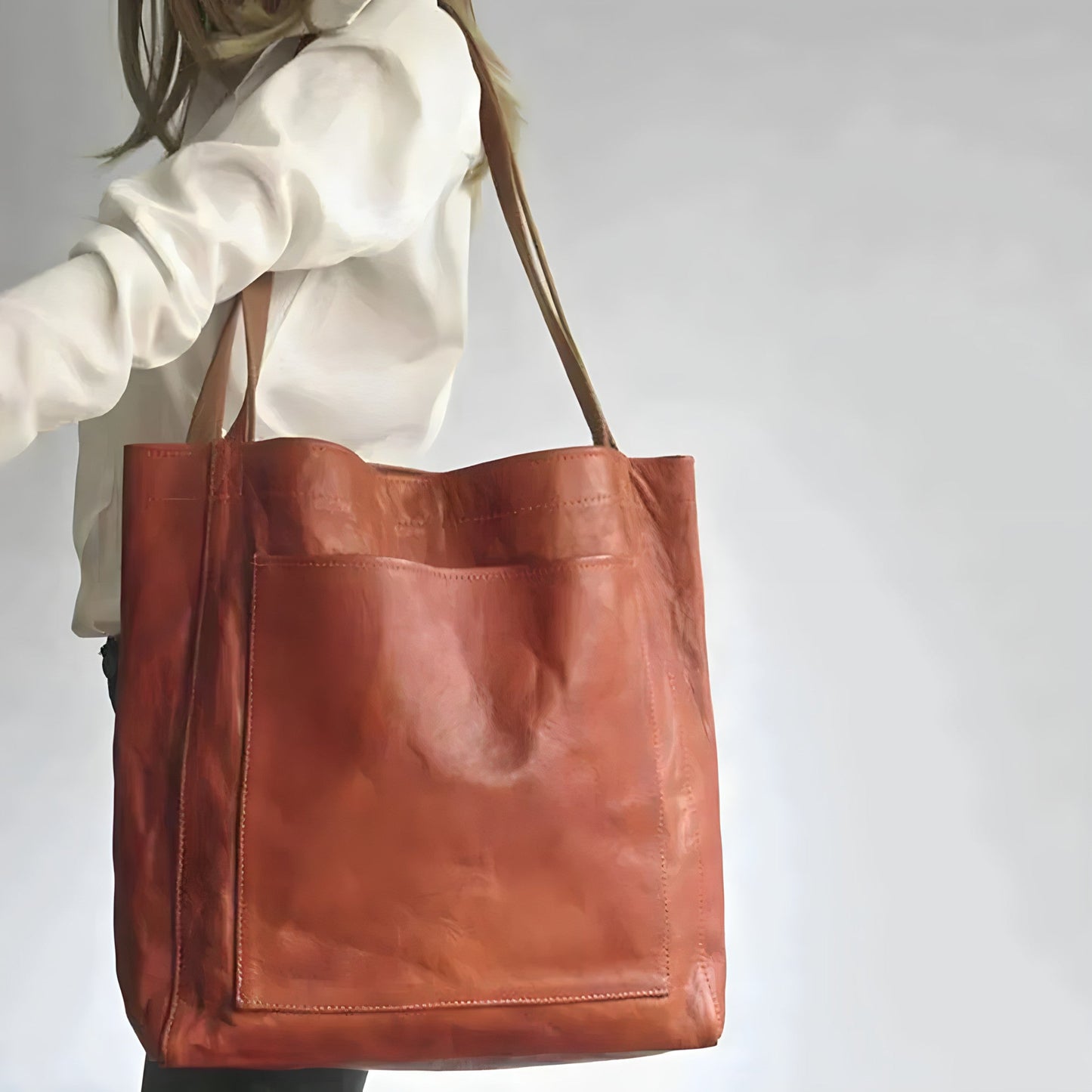Ladies Handmade Leather Bag Stylish
