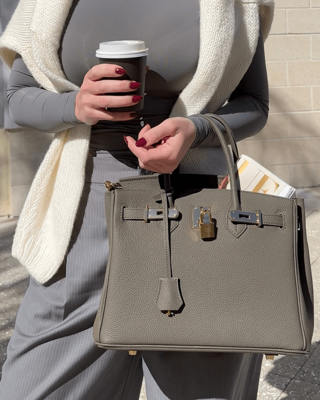 Ladies Leather Bag Multifunctional Stylish Artificial Leather