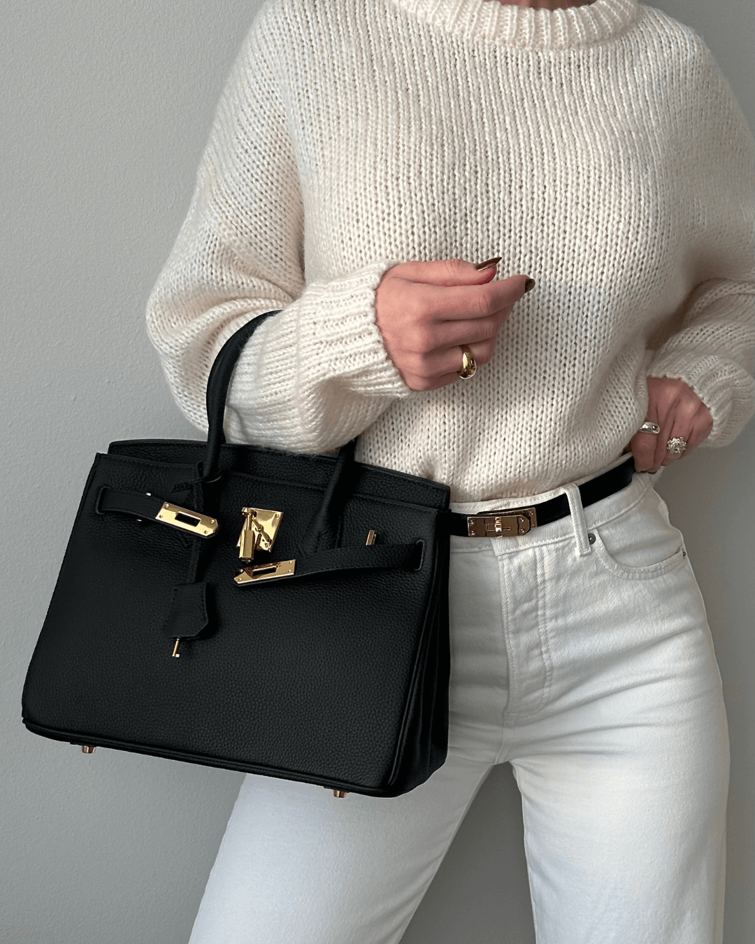 Ladies Leather Bag Multifunctional Stylish Artificial Leather