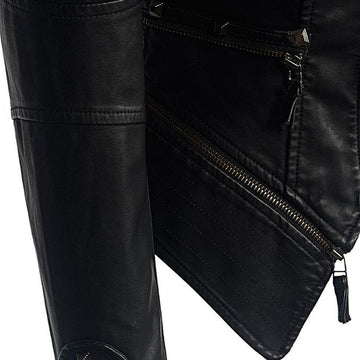 Ladies Leather Style Jacket Elegant Style Premium for Casual and Formal Outfits