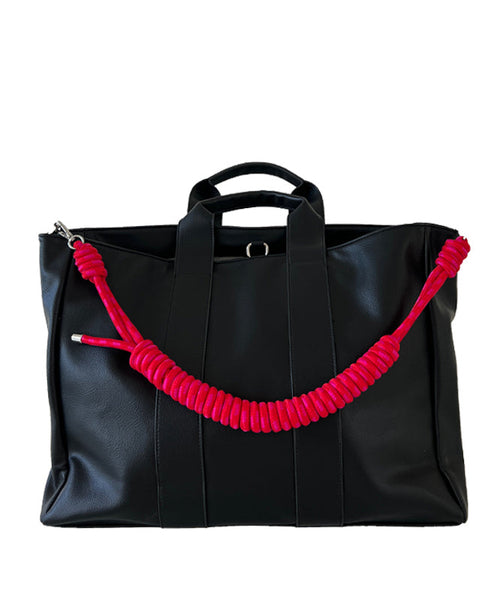 Ladies Leatherette Shoulder Bag with Large Capacity