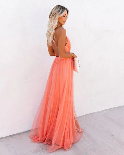 Ladies Long Dress Elegant Style High Quality Fabric for Special Occasions