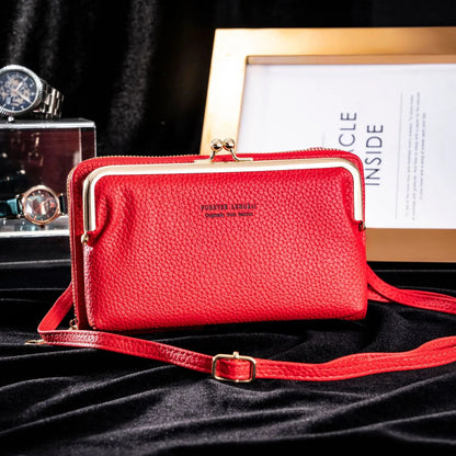 Ladies Multifunctional Bag with Cross Closure and Unique Design