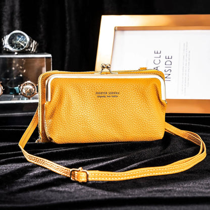Ladies Multifunctional Bag with Cross Closure and Unique Design