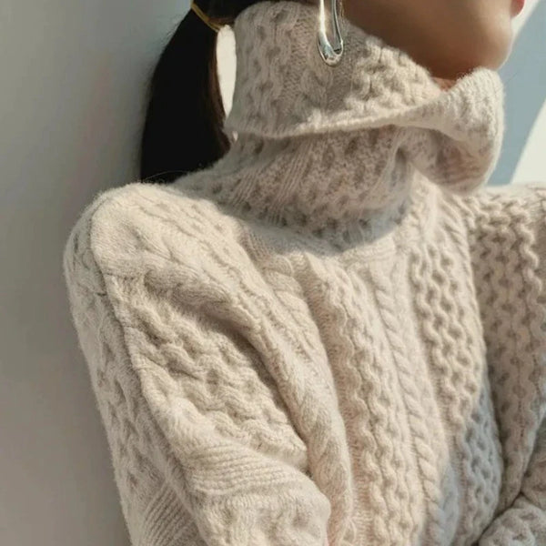 Ladies Pullover Kashmir Sweater Casual Warm Spring and Winter