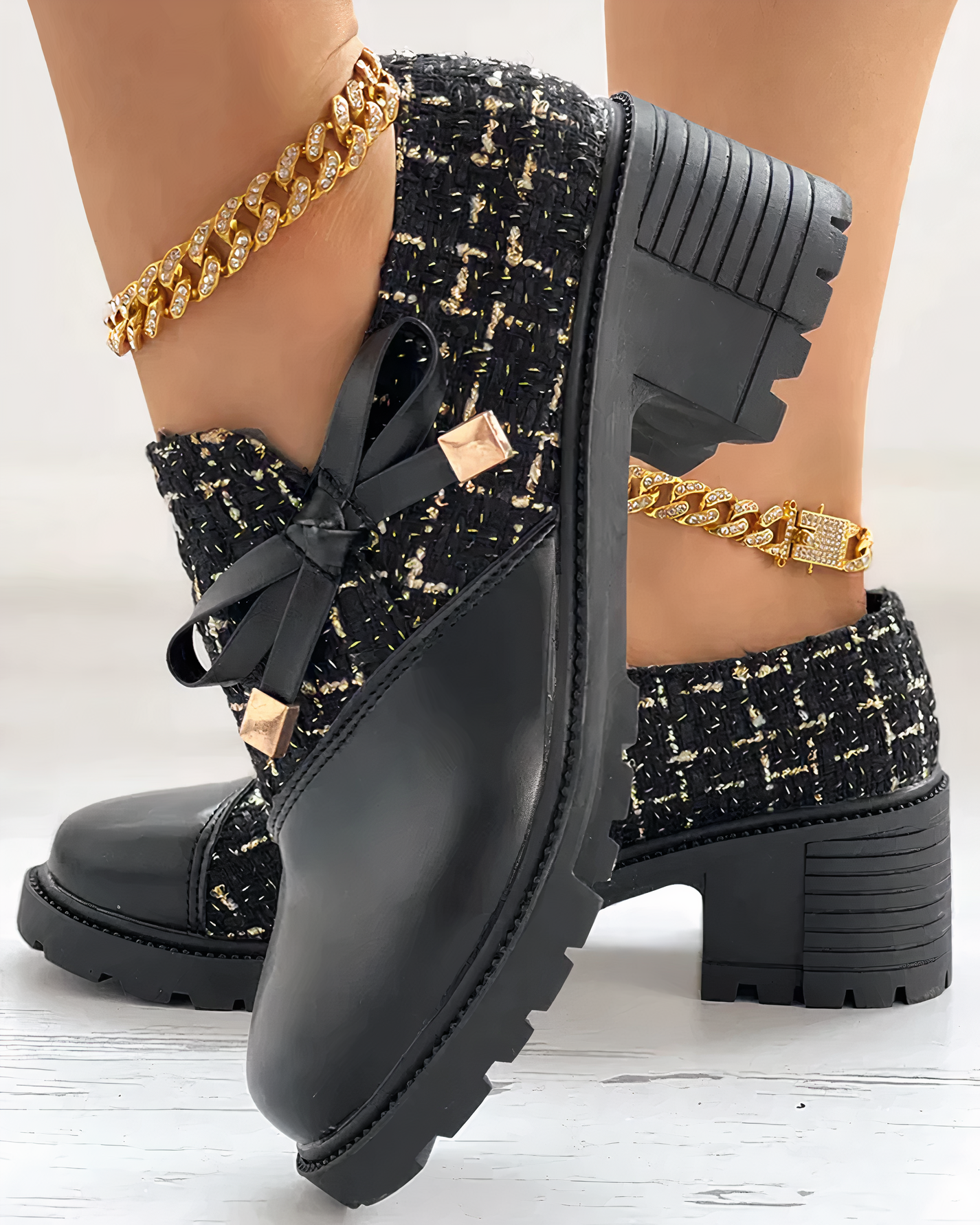 Ladies Pumps With Wide Heel Open Toe