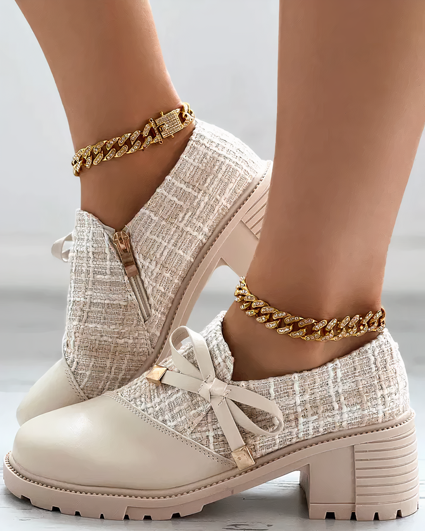 Ladies Pumps With Wide Heel Open Toe