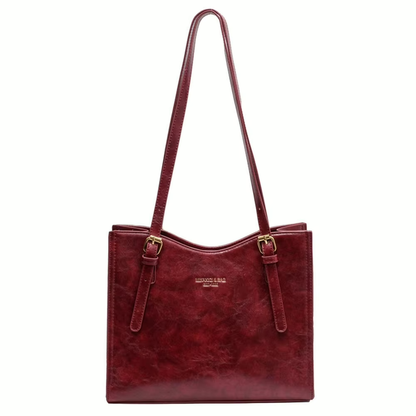 Ladies Shoulder Bag Charm Tote Luxury PU Leather With Detachable Rabbit Charm