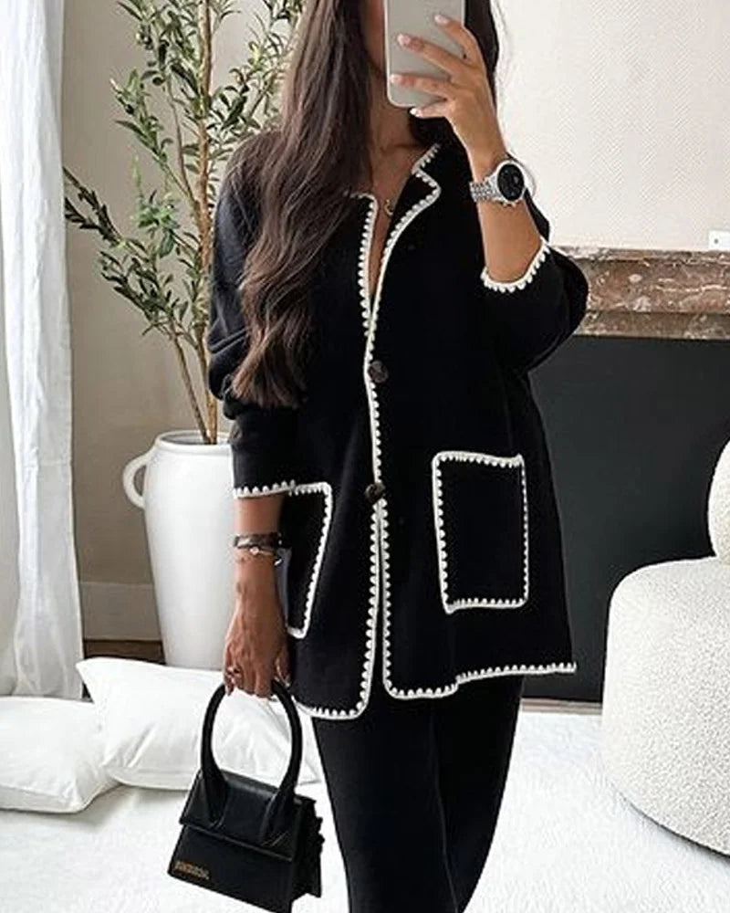 Ladies Two-piece Set Stylish Modern
