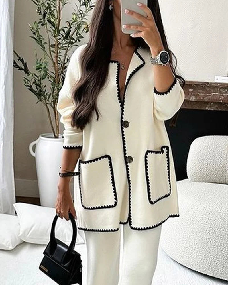 Ladies Two-piece Set Stylish Modern