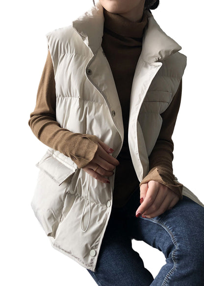 Ladies Winter Cardigan With Buttons And Drawstring