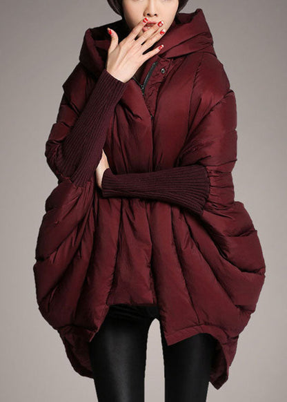Ladies Winter Coat with Hood and Zipper