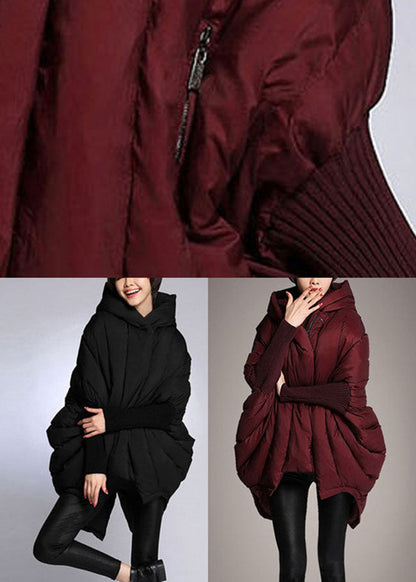 Ladies Winter Coat with Hood and Zipper