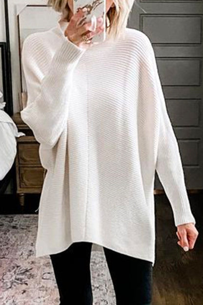 Ladies' turtleneck plain