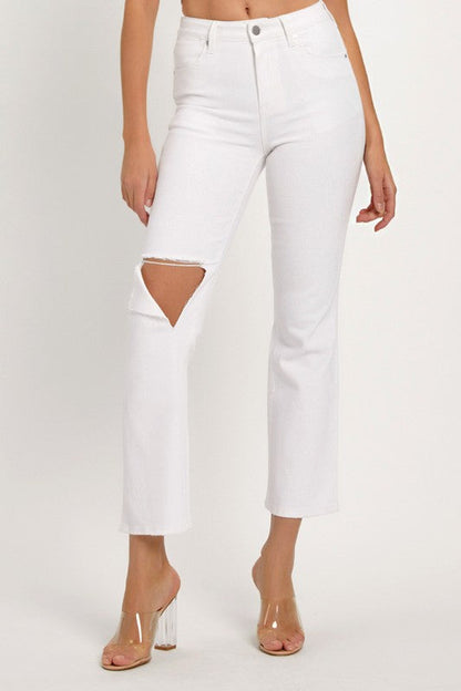 Lady Denim Jeans Distressed