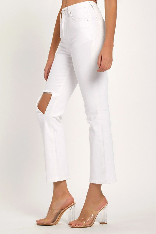 Lady Denim Jeans Distressed