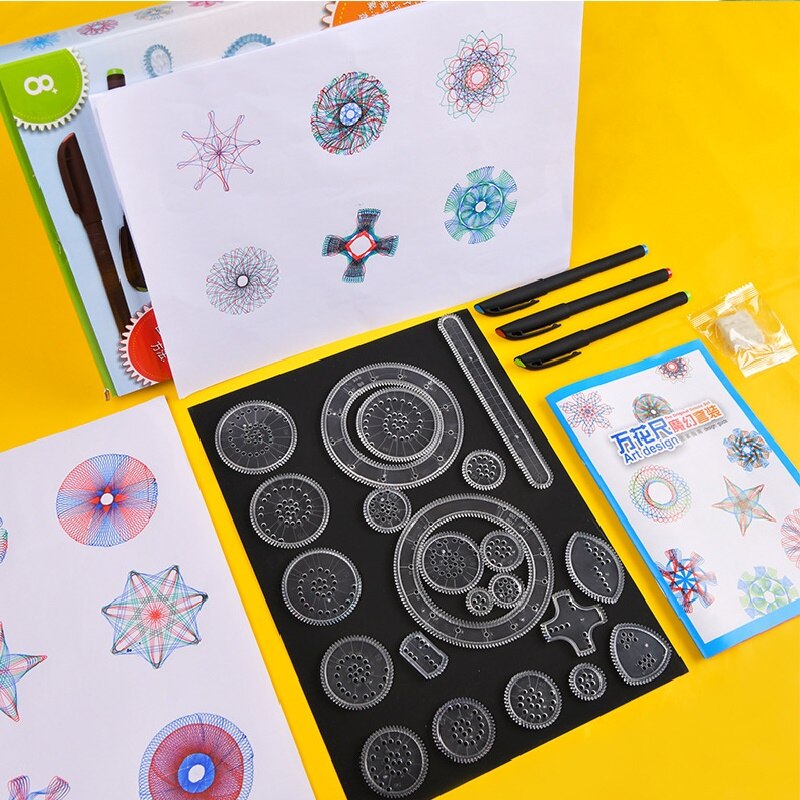 Learning Spirograph drawing tool Ultra deluxe kit - The classic is back!